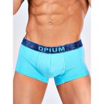 Мужские трусы боксеры бирюзовые Opium Boxer R109