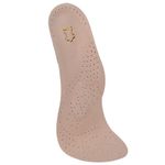 Стельки для обуви из натуральной кожи c СУПИНАТОРОМ, размер RU 39-45/EU 40-46, SHEGRA (ШЕГРА),700760