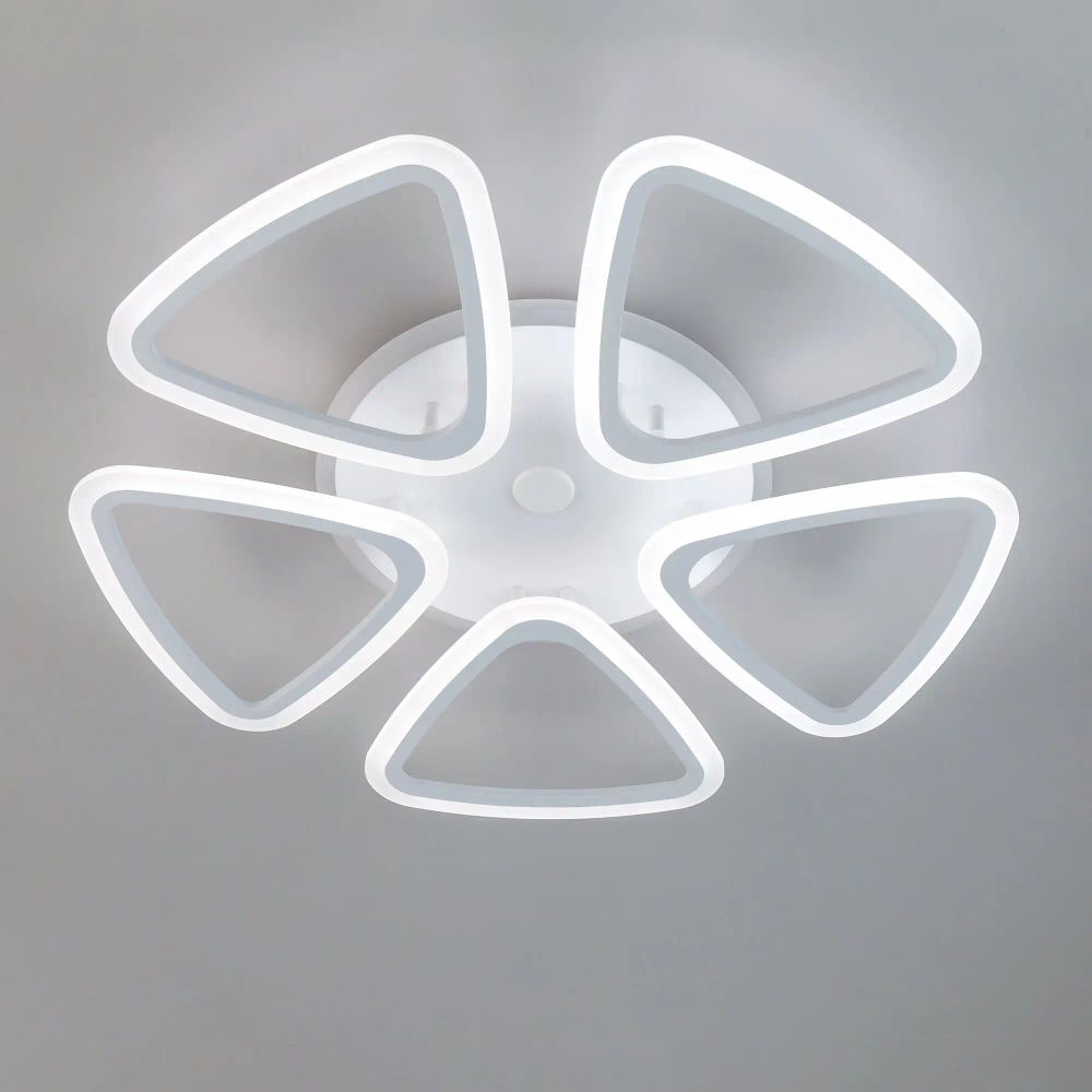 Citilux Мальта Смарт CL234A250E RGB Умная люстра Белая