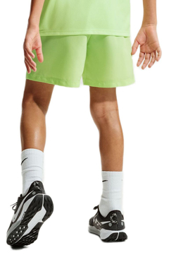 Шорты для мальчика теннисные Nike Boys Dri-Fit Multi+ Training - light liquid lime/white