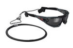 Спортивные очки LiP Surge / Gloss Trans. Grey / Black / PC Polarized / Levanté Series Chroma Smoke