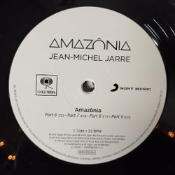 Винтажная виниловая пластинка LP Jean Michel Jarre Amazonia (EU 2021)