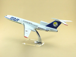 Модель самолета Ту-154М (М1:100, БАЛ)