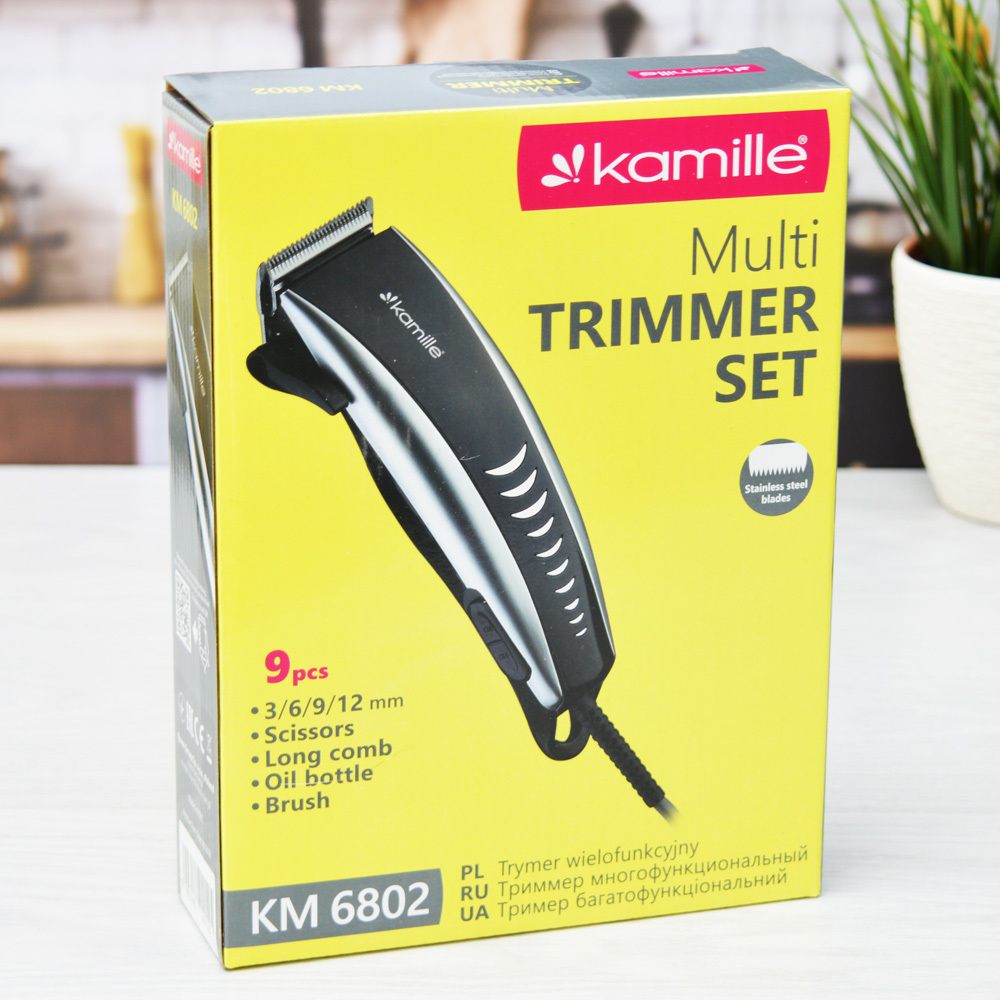 Машинка для стрижки электрическая Kamille KM-6802, 240Вт