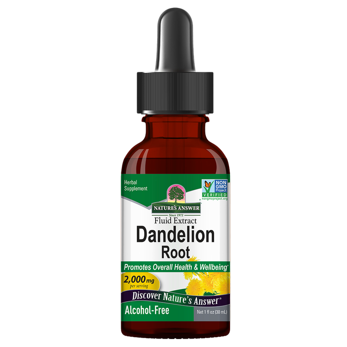 Экстракт кореня одуванчика, Nature&#39;s Answer, Dandelion Root, 30 мл