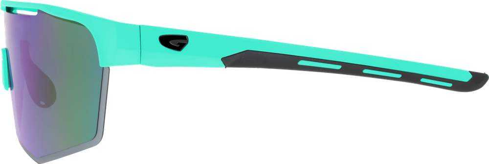 Спортивные очки GOG Athena / Matt Turquoise-Black / White-Blue Lens