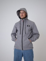 Ветровка легкая Город Горький серая серый