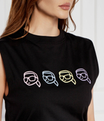 Блузка Karl Lagerfeld - черный(241W1701)