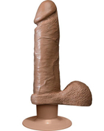 Реалистичный интимный вибратор (Цвет: Мулат)