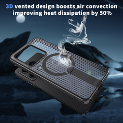 Прозрачный чехол Mesh Pro Magnetic Case для Xiaomi 14T