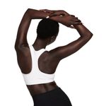 Спортивный женский топ Nike Swoosh Medium Support Bra White