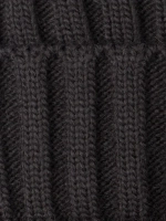 Шапка зимняя для девочки с помпоном и снуд