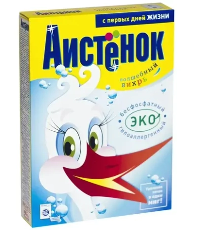 Порошок стиральный АИСТЕНОК Soft 400 г