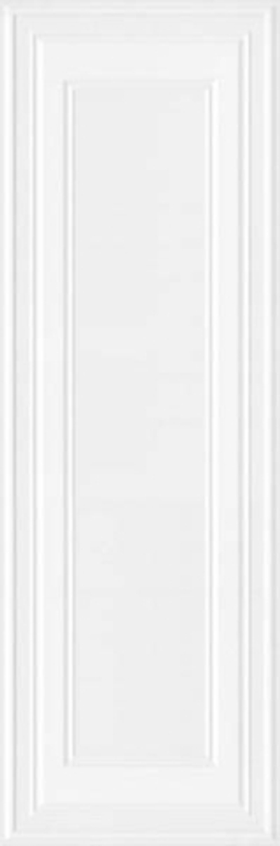 Настенная плитка Монфорте белый панель обрезной (14008R)