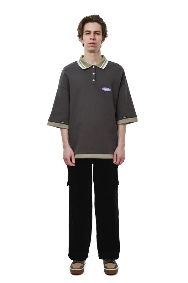 Поло серое - фото 4