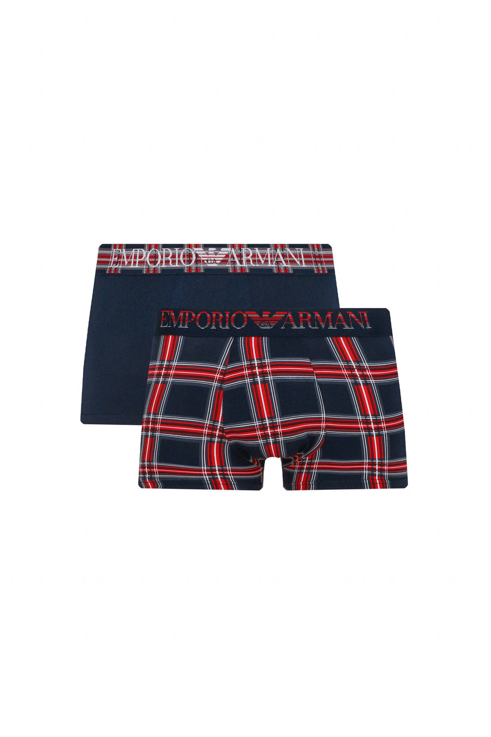 Трусики-боксеры 2шт. Emporio Armani - темно-синий(111210 3F594)