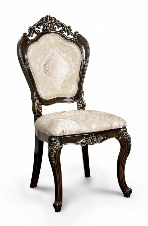 Стул Роза (ЗИНГЕР) (Каркас темный орех/ткань Муса темная) Монарх