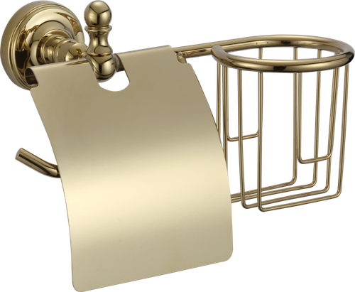 31031L-E Б/держатель+осв. левый (ЗОЛОТО) GANZER (20/1шт)