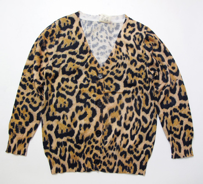 Кардиган детский с анималистическим принтом