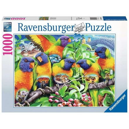 Ravensburger - Пазл Land of Lorikeet 1000 деталей 168156