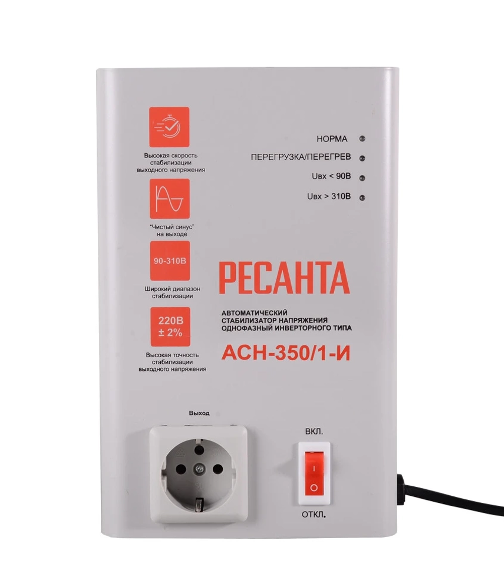 Стабилизатор напряжения Ресанта АСН-350/1-И