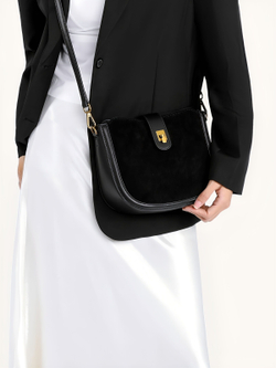 женская сумка на плечо из натуральной кожи