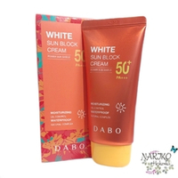 Крем для лица солнцезащитный Натуральное Увлажнение водостойкий DABO White Sunblock SPF50 PA+++, 70 мл.