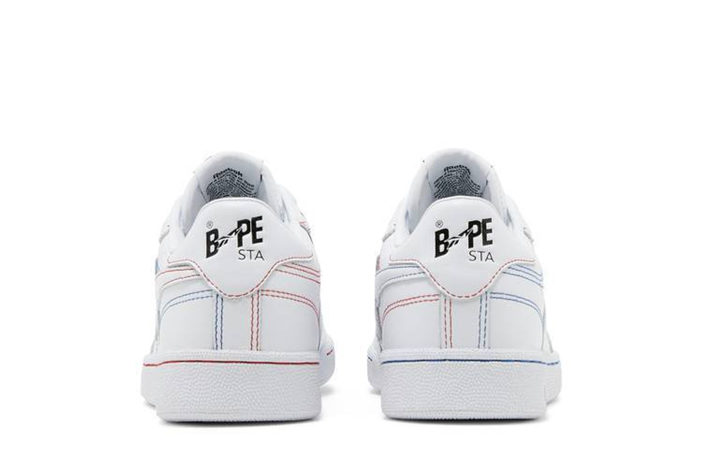 Кроссовки Bape X Reebok