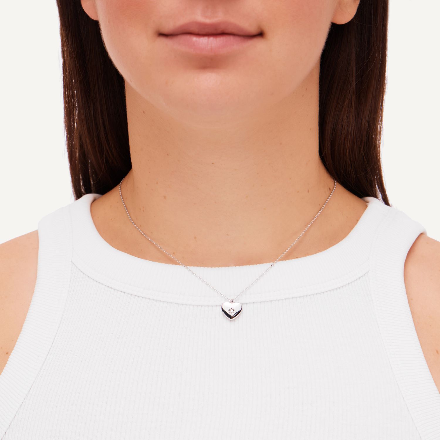 Колье Place In The Heart Necklace – Silver
