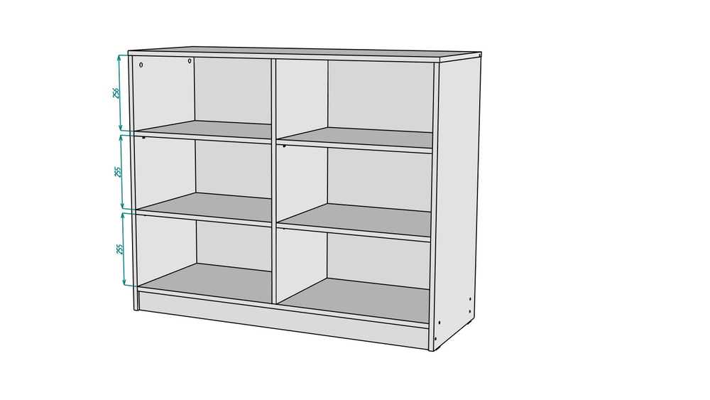 Тумба Лорена Пакс-1 Дуб Табачный U1147 110*44*90 см, Коричневый   Фиеста
