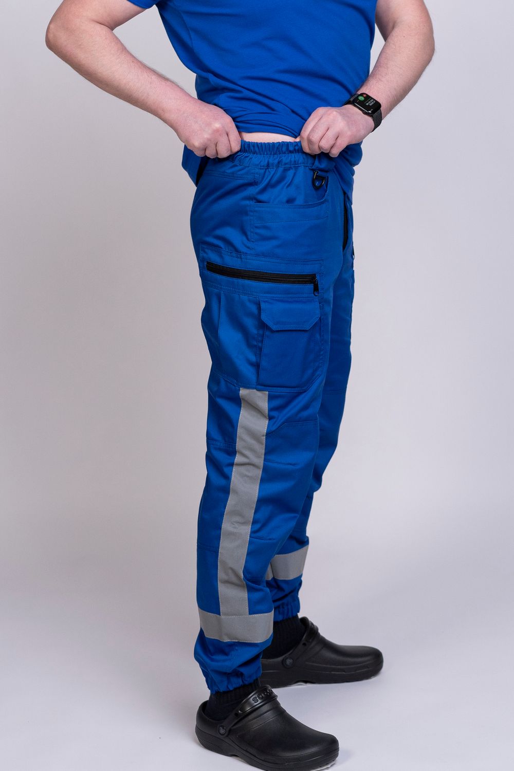 Брюки-джоггеры демисезонные мужские Скорая помощь MedicLine