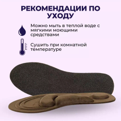 Массажные стельки ортопедические при продольном, поперечном и комбинированном плоскостопии