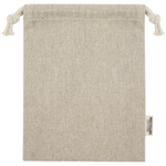 Маленькая подарочная сумка Pheebs объемом 0,5 л из хлопка плотностью 150 г/м², переработанного по стандарту GRS