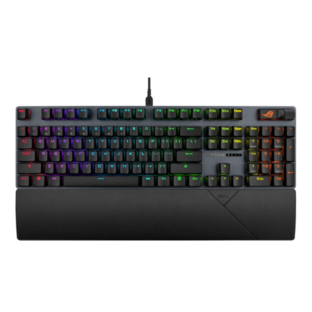 Клавиатура ASUS XA14 ROG STRIX SCOPE II X, USB, RGB, черная (механическая)