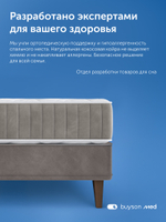 Матрас ПроДобро, 21 см, двусторонний, независимые пружины