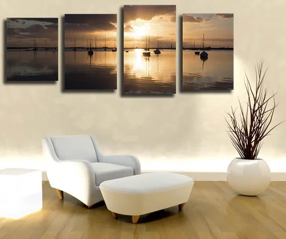 Модульная картина "Рассвет солнца"