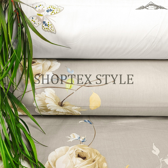 Твил-сатин принт №10 | ш.220 см | 120 г/м² | хлопок-100%