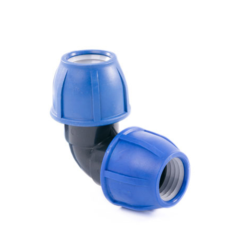 Отвод компрессионный для ПНД труб Lammin, 25 мм
