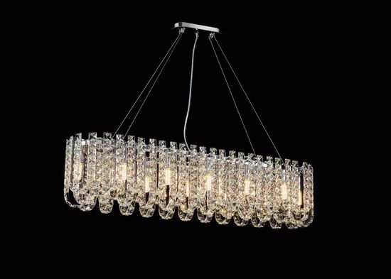 NW082-L1200*W280*H280 OVAL CHROME (1) Люстра NW