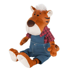 Тигр Глеб в Штанах и Клетчатой Рубашке, 20 см Maxitoys Luxury