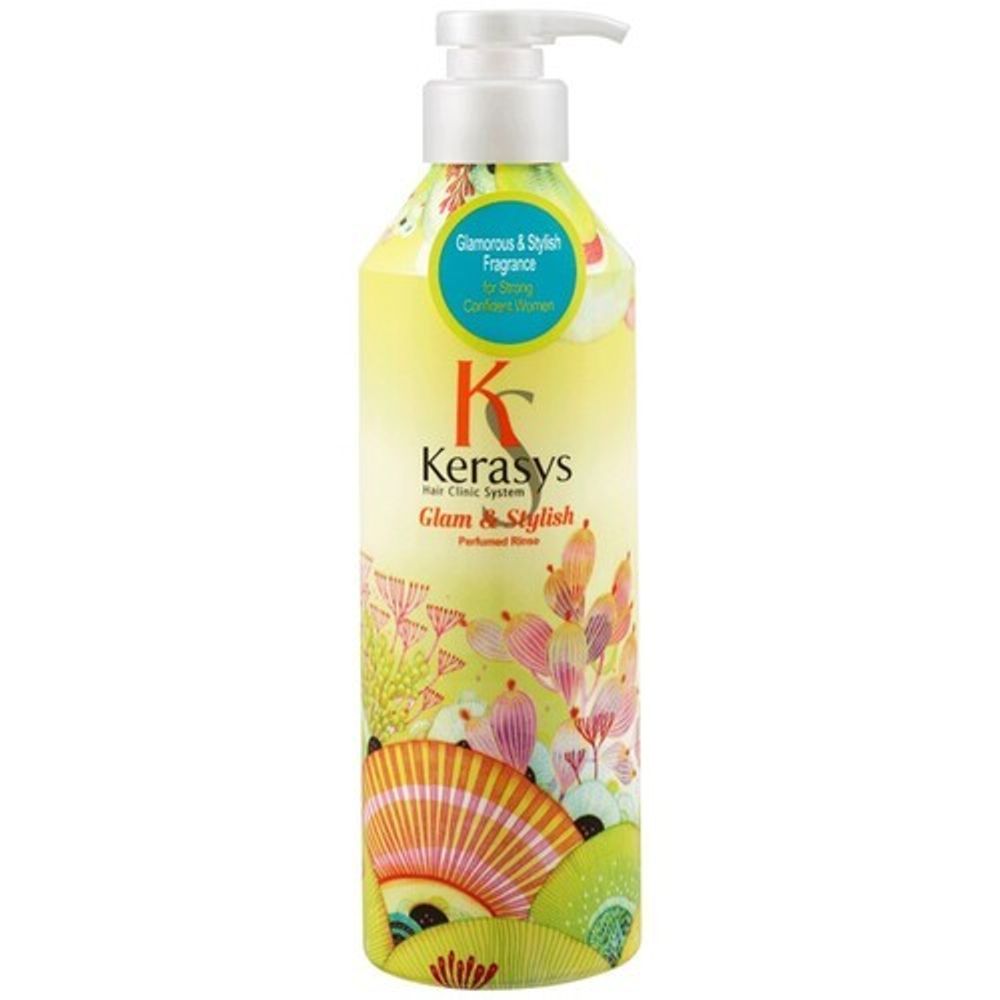KeraSys Кондиционер для волос парфюмированный «гламур» - Glam&amp;stylish parfumed rinse, 600мл