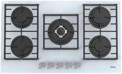 Газовая стеклянная варочная панель Korting HGG 9835 CTW