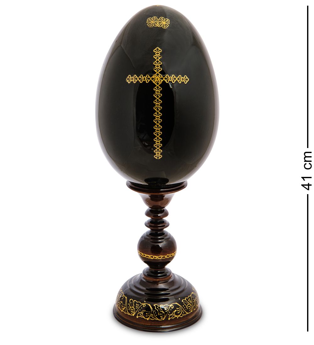 Народные промыслы ИКО-24 Яйцо-икона «Святой Николай Чудотворец» Рябов С.