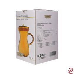 Молочник с крышкой Repast Diamond 1 л медовый