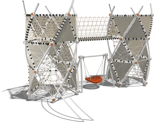 Гибкие элементы для лазания, ДНК-Геркулес (паттерн Vector)