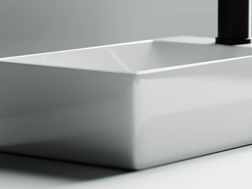 Рукомойник Ceramica Nova Element 37,5 см CN5007, отверстие под смеситель R
