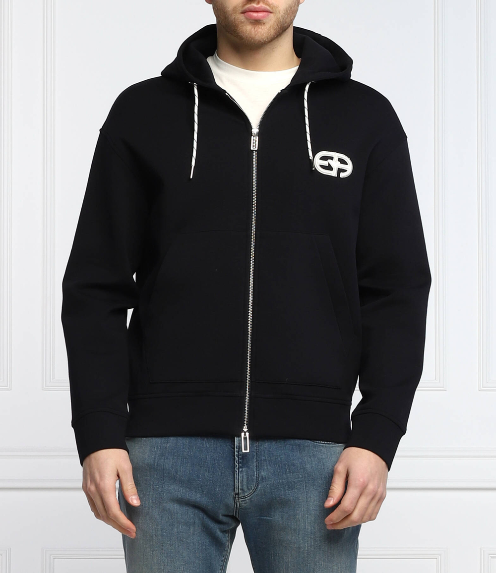 Худи Emporio Armani - темно-синий(3L1MFT 1JHSZ)