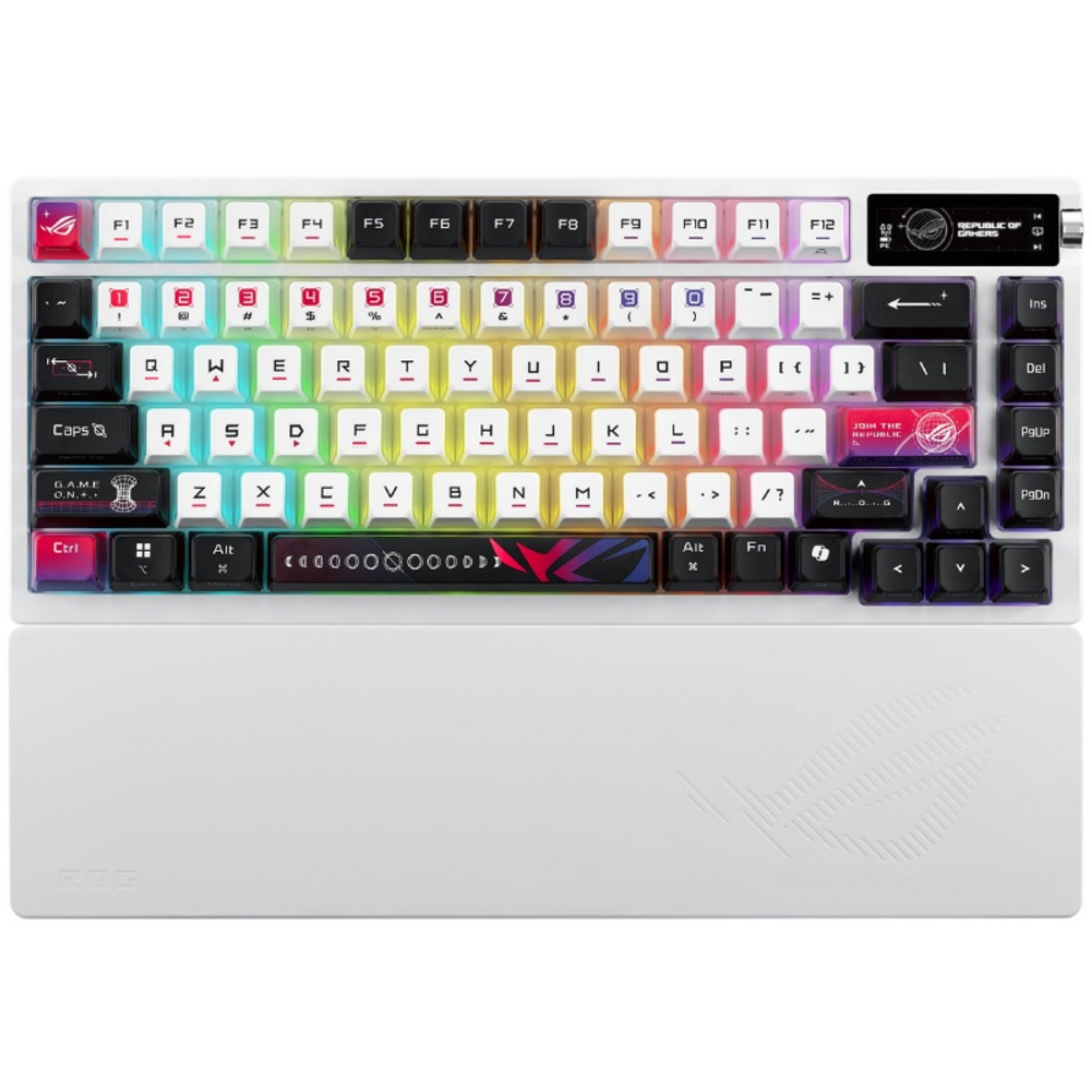 Клавиатура ASUS M704 ROG AZOTH X (механическая, беспроводная 2.4 GHz, Bluetooth)