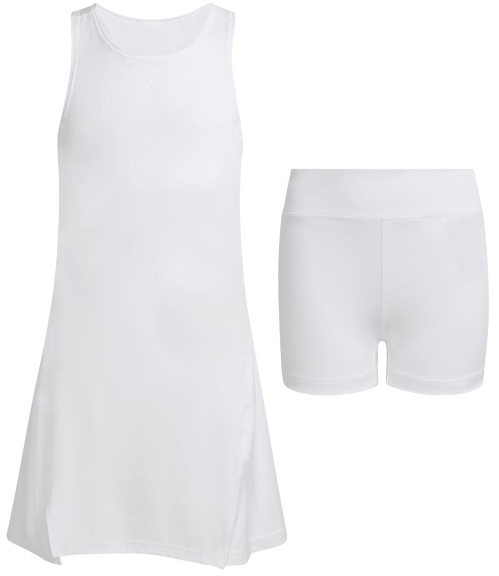 Girls' dress Adidas Girls Club - white
