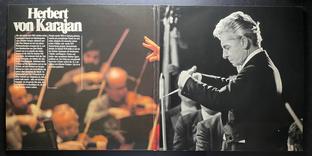 Herbert Von Karajan, David Oistrach, Igor Oistrach, Wilhelm Kempff, Géza Anda ‎– Ein Festival Der Klassik 3LP (Германия 1980г.)